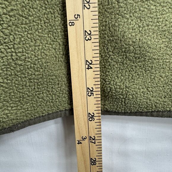 The North Face Men's L Carbondale 1/4 Snap Pullover Fleece Jacket - Olive - Picture 10 of 16